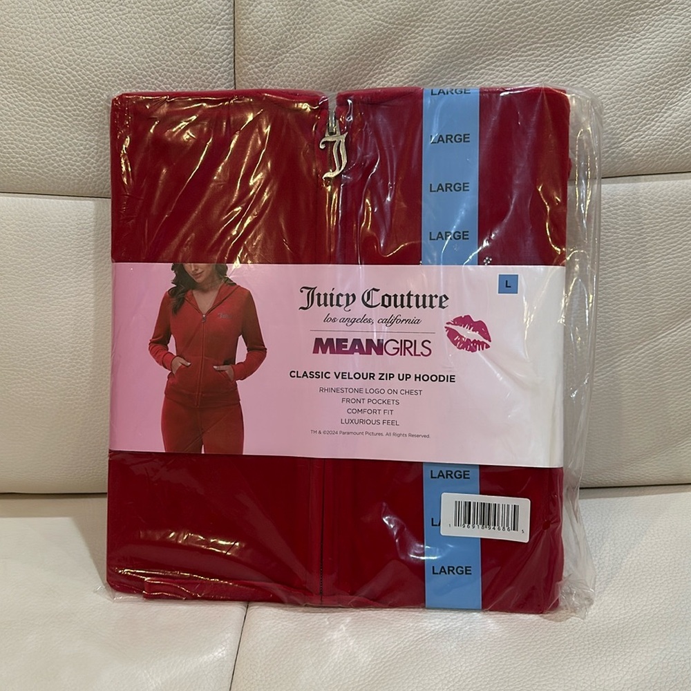 Juicy Couture x Mean Girls Women's Velour Jacket NWT - Picture 8 of 10